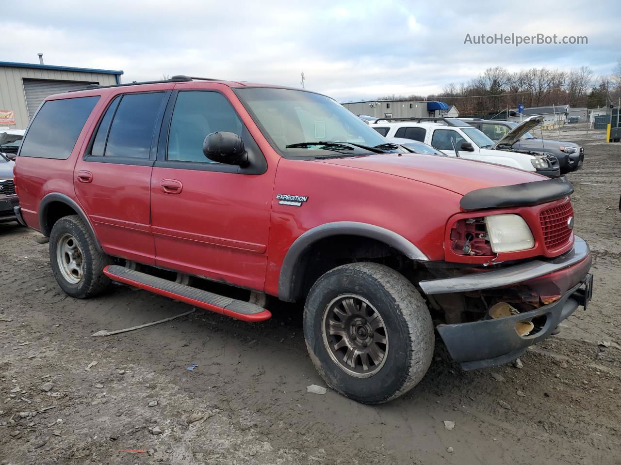 2000 Ford Expedition Xlt Maroon vin: 1FMRU1666YLC42052