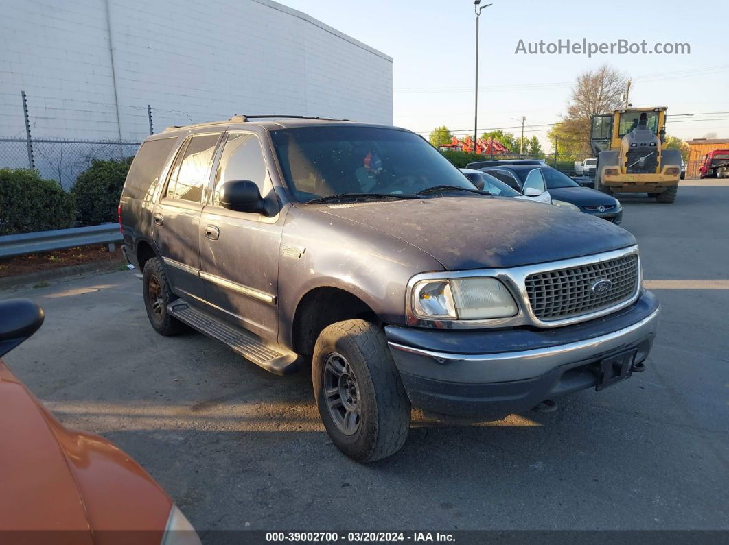 2000 Ford Expedition Xlt Gray vin: 1FMRU1667YLB26486