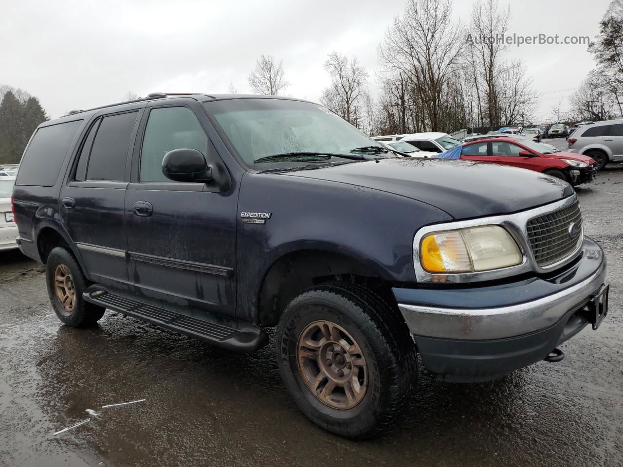 2000 Ford Expedition Xlt Синий vin: 1FMRU1667YLB81942