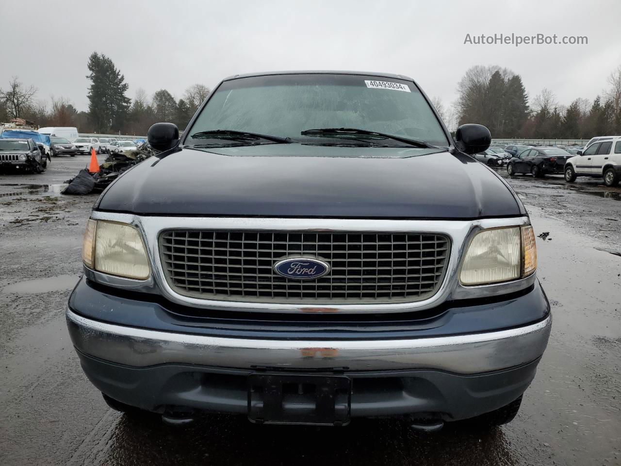 2000 Ford Expedition Xlt Blue vin: 1FMRU1667YLB81942