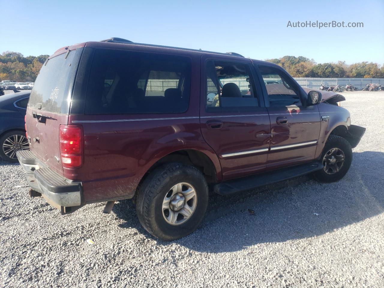 2000 Ford Expedition Xlt Бордовый vin: 1FMRU166XYLA97002