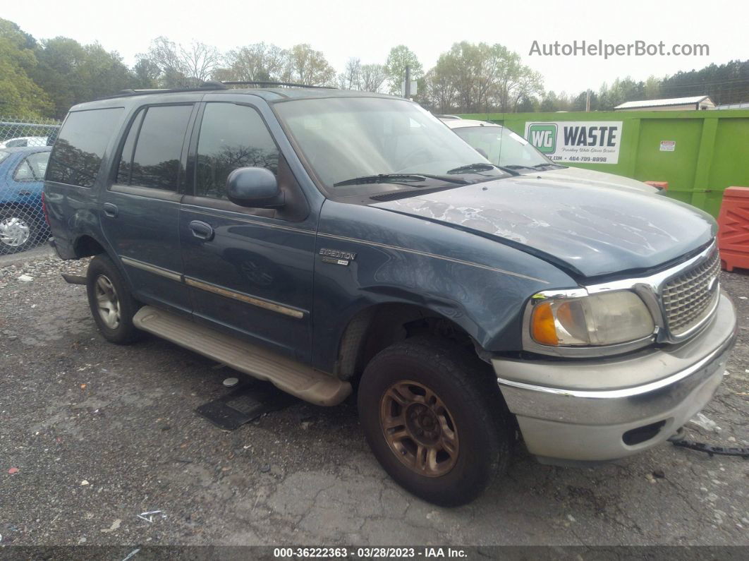 2001 Ford Expedition Xlt Синий vin: 1FMRU16W61LA75214