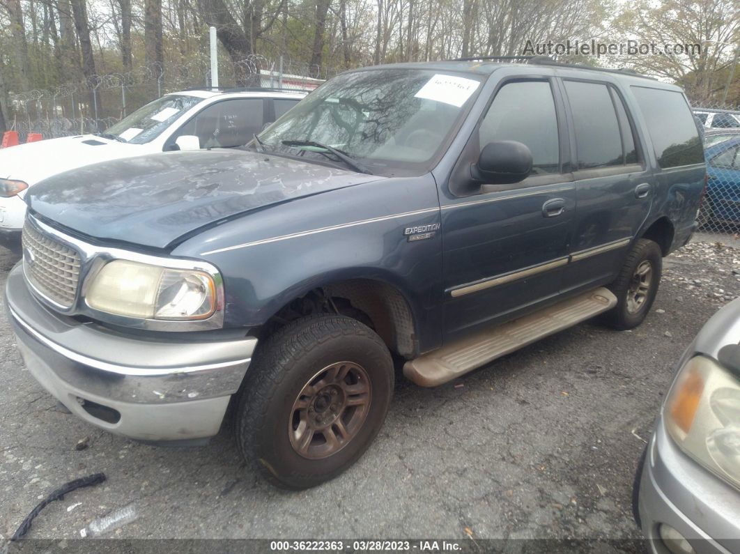 2001 Ford Expedition Xlt Синий vin: 1FMRU16W61LA75214