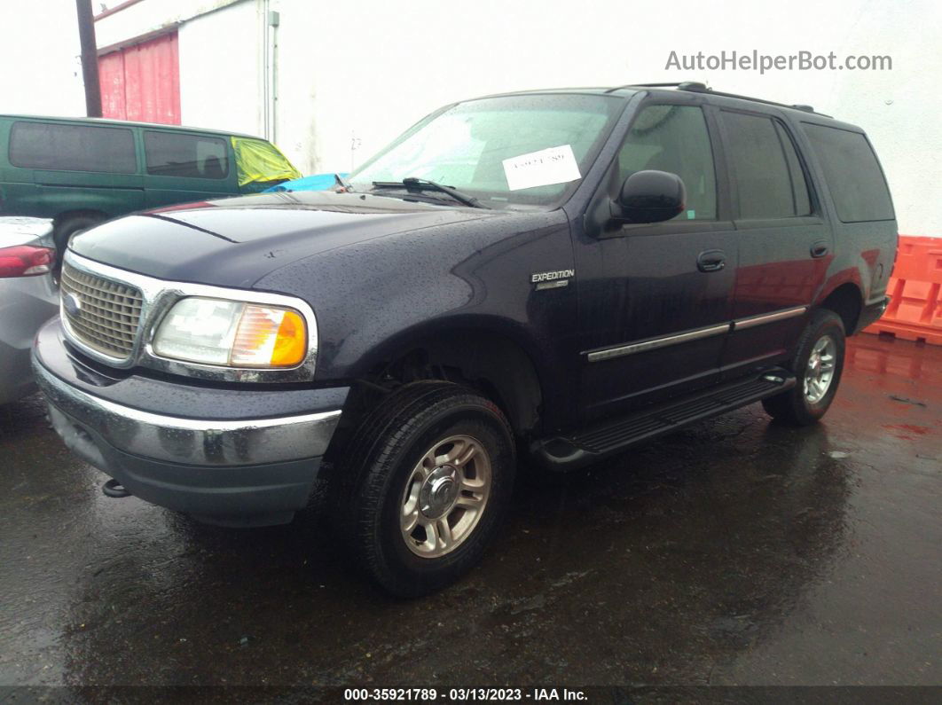 2001 Ford Expedition Xlt Blue vin: 1FMRU16WX1LB16914