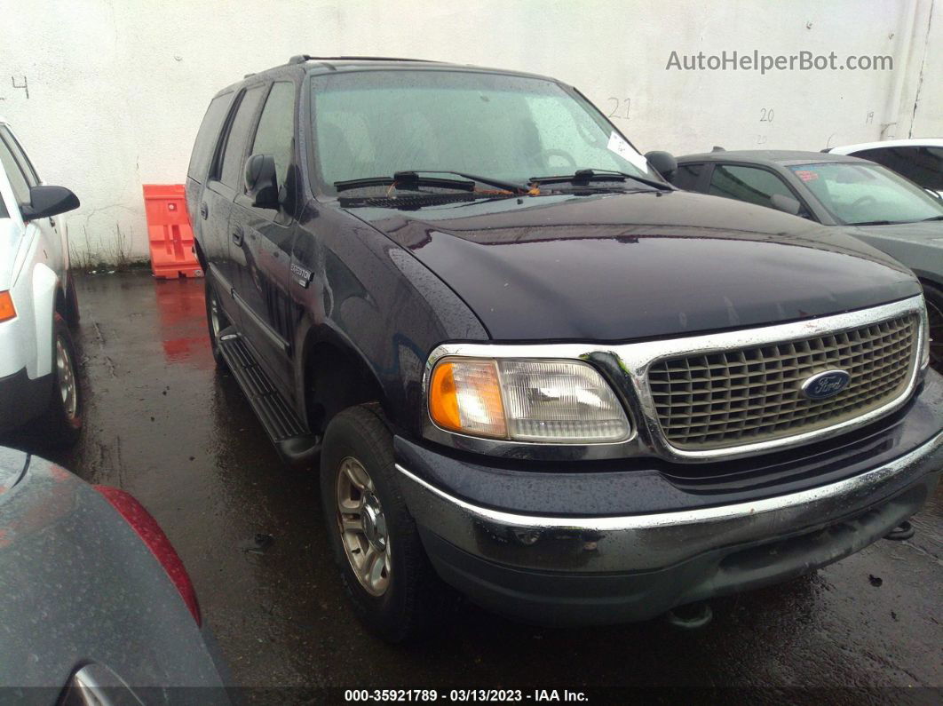 2001 Ford Expedition Xlt Blue vin: 1FMRU16WX1LB16914