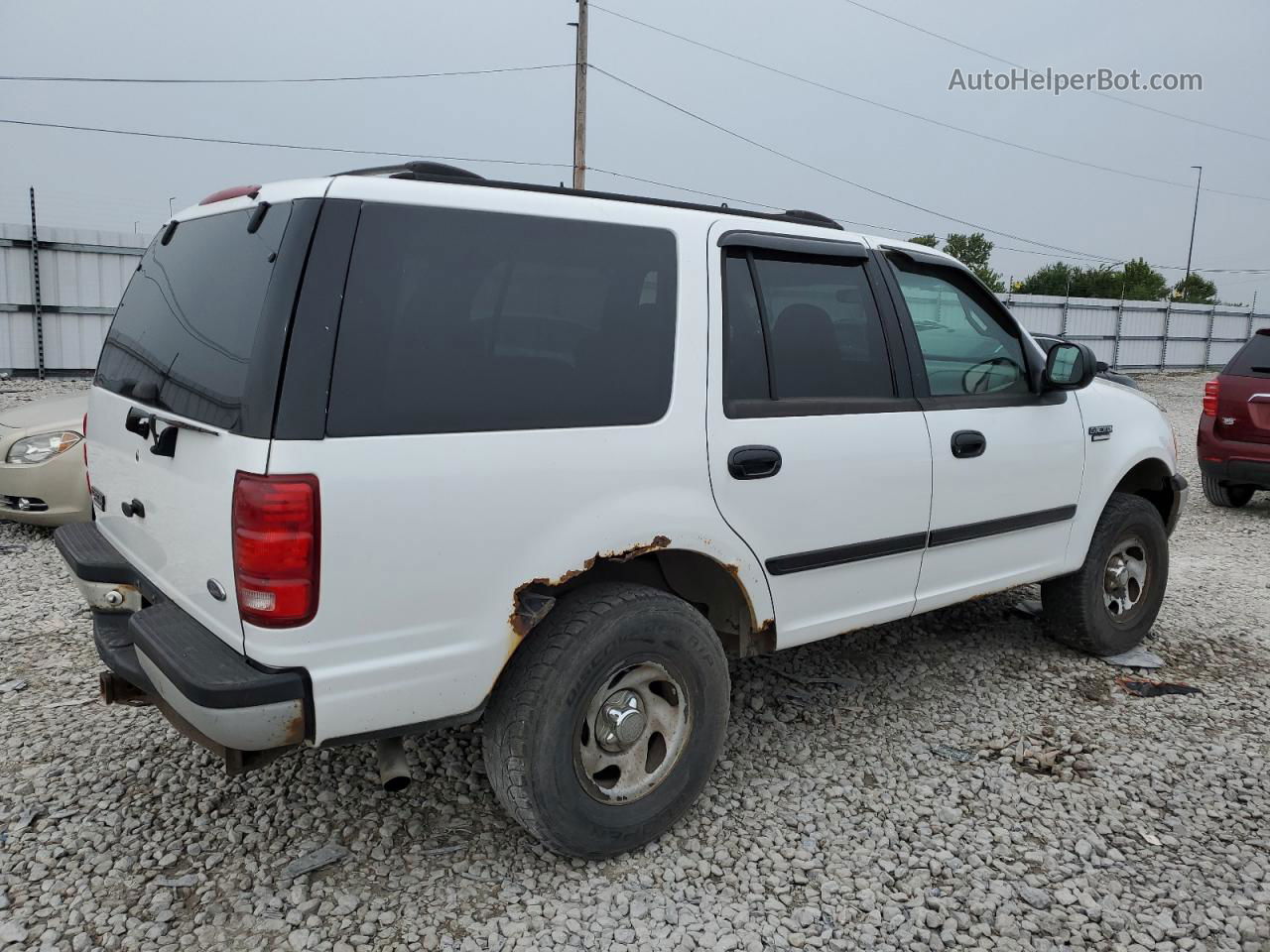 2001 Ford Expedition Xlt White vin: 1FMRU16WX1LB17321