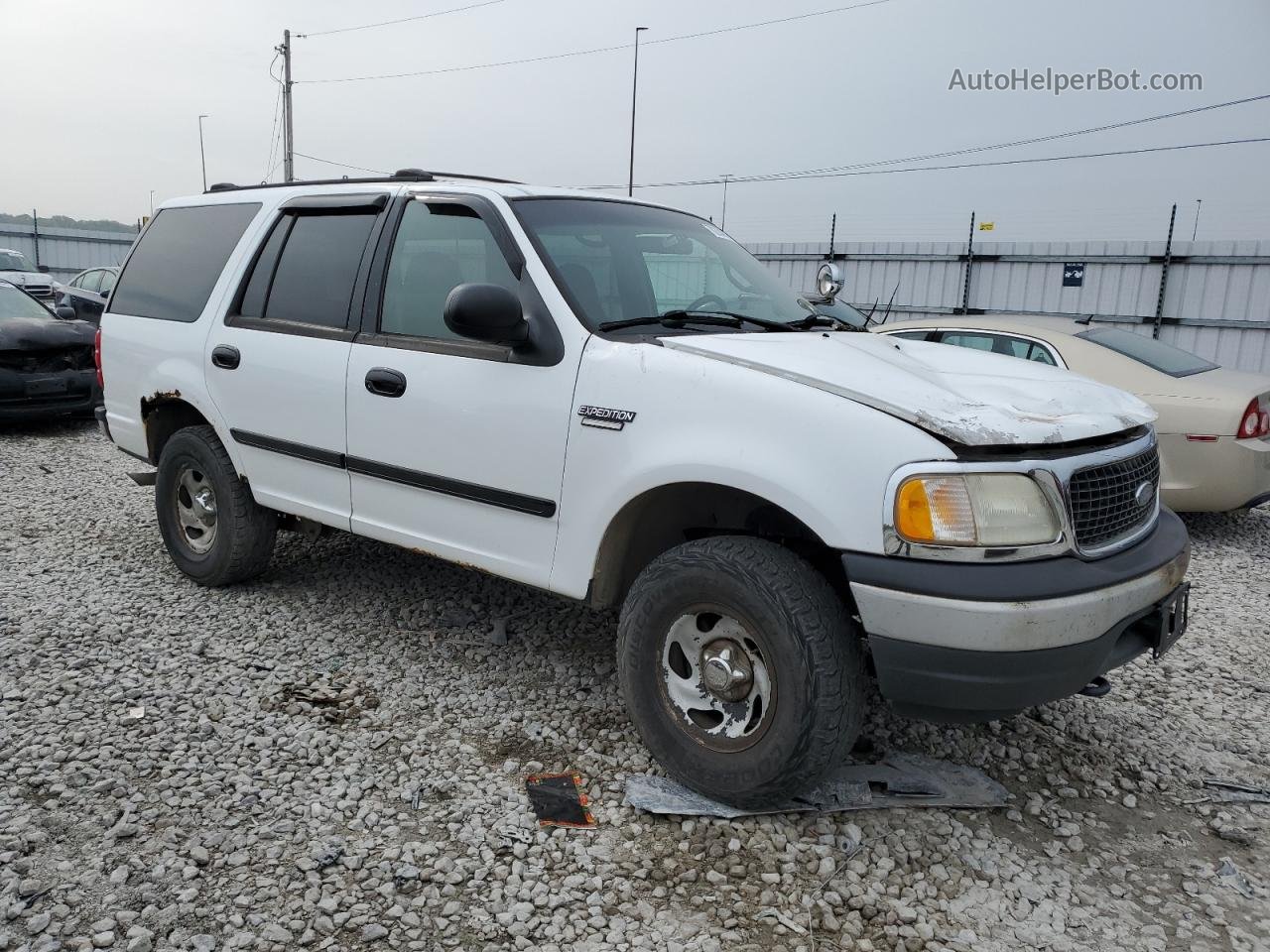 2001 Ford Expedition Xlt White vin: 1FMRU16WX1LB17321