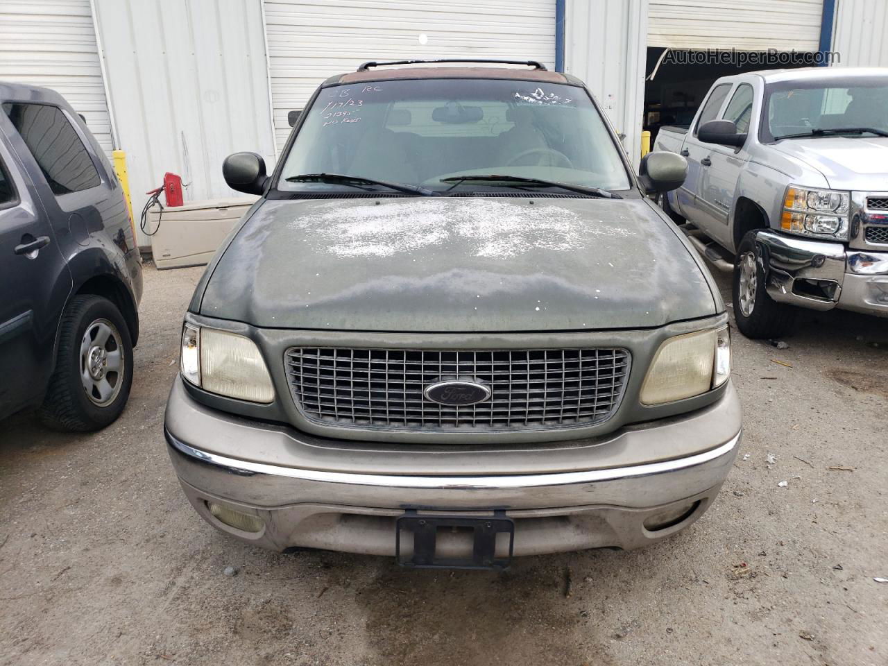 2000 Ford Expedition Eddie Bauer Green vin: 1FMRU1760YLB38848