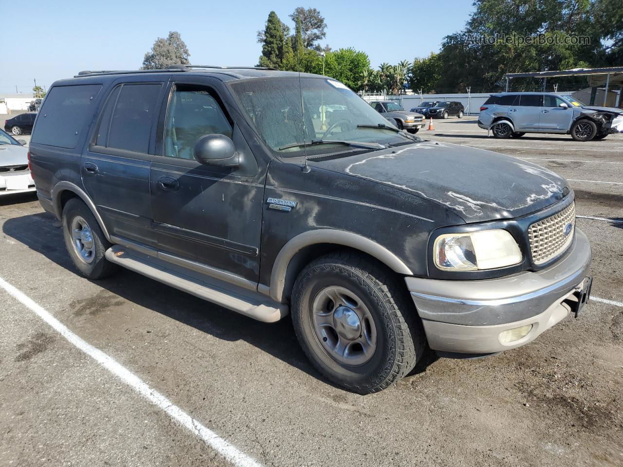 2000 Ford Expedition Eddie Bauer Black vin: 1FMRU1761YLB21833