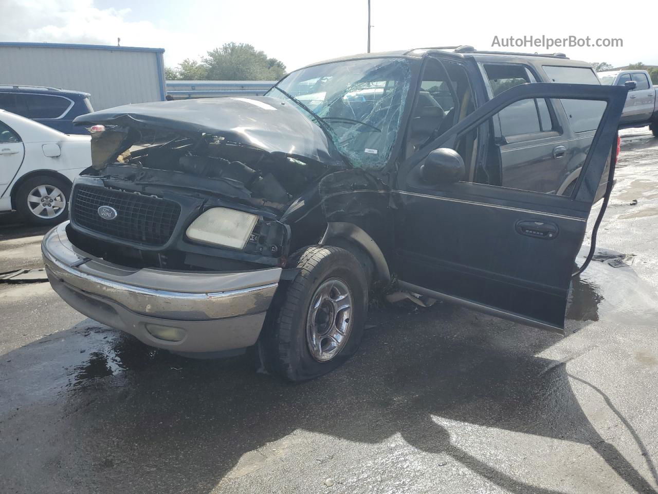 2000 Ford Expedition Eddie Bauer Black vin: 1FMRU1763YLA33432