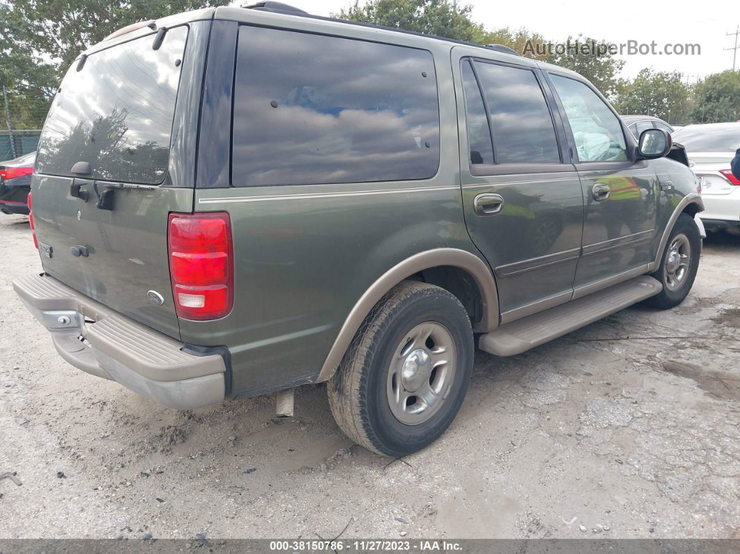 2000 Ford Expedition Eddie Bauer Green vin: 1FMRU1763YLB96369