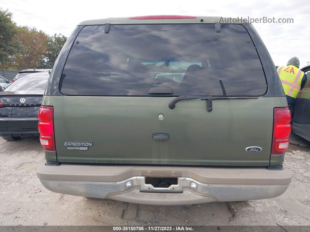 2000 Ford Expedition Eddie Bauer Green vin: 1FMRU1763YLB96369