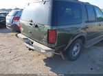 2000 Ford Expedition Eddie Bauer Green vin: 1FMRU1767YLB45750