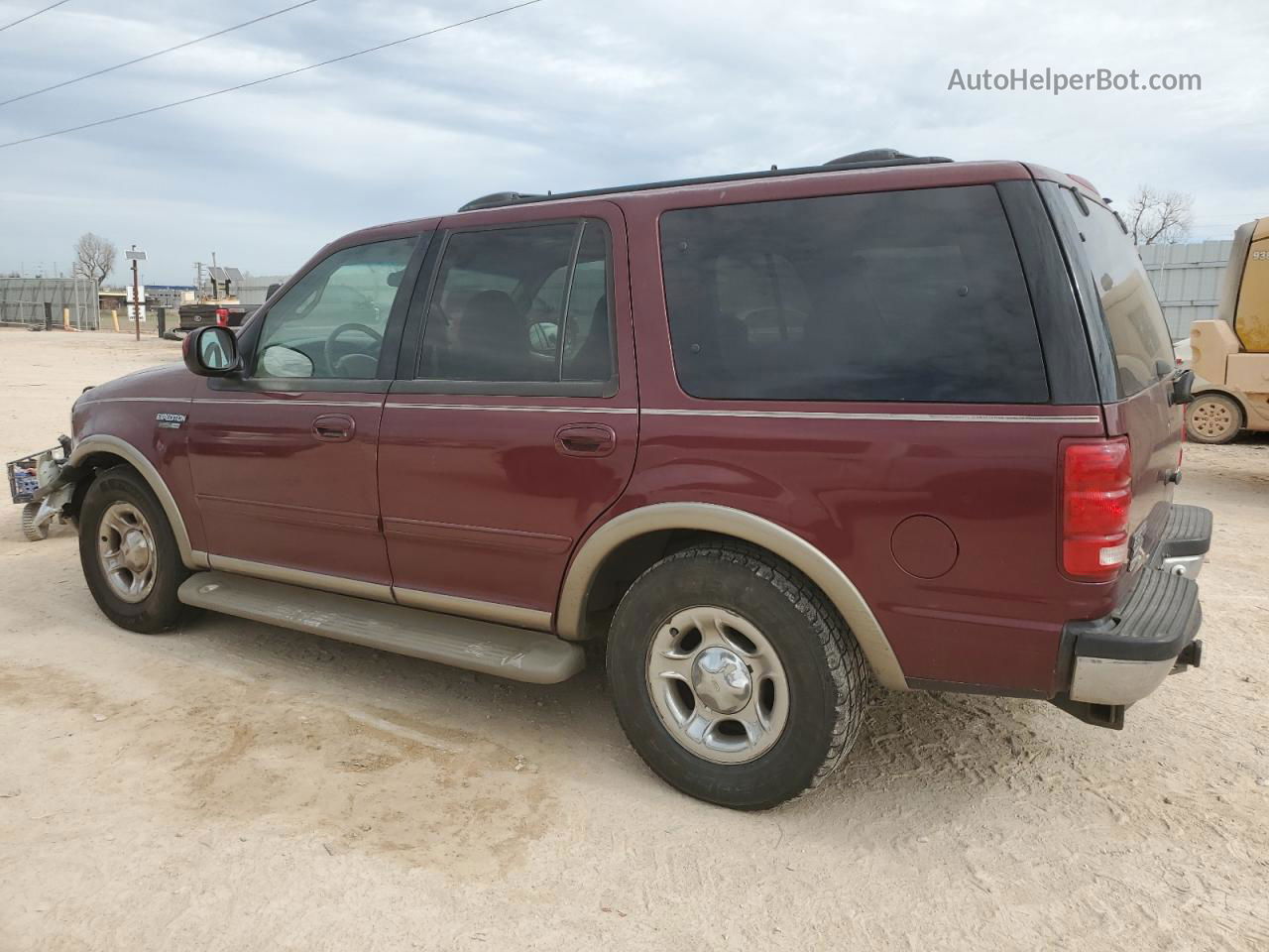 2000 Ford Expedition Eddie Bauer Maroon vin: 1FMRU1769YLB02656