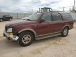 2000 Ford Expedition Eddie Bauer Maroon vin: 1FMRU1769YLB02656