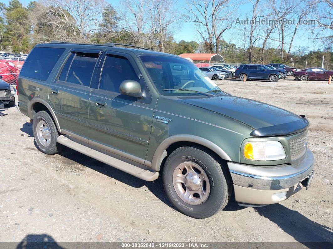 2000 Ford Expedition Eddie Bauer Зеленый vin: 1FMRU1769YLB18680