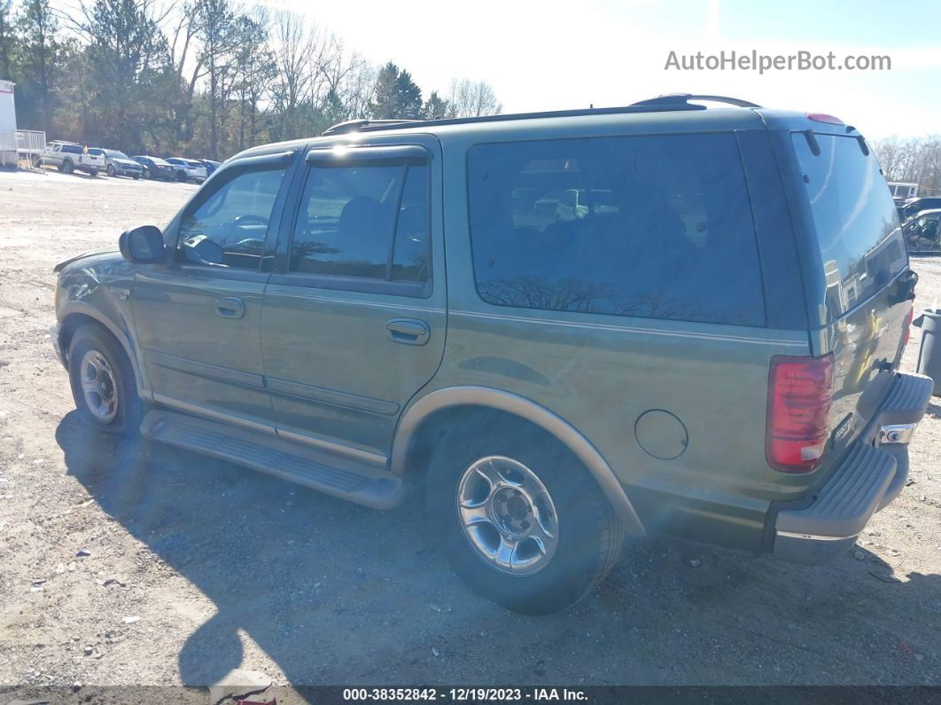 2000 Ford Expedition Eddie Bauer Green vin: 1FMRU1769YLB18680