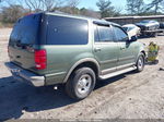 2000 Ford Expedition Eddie Bauer Green vin: 1FMRU1769YLB18680