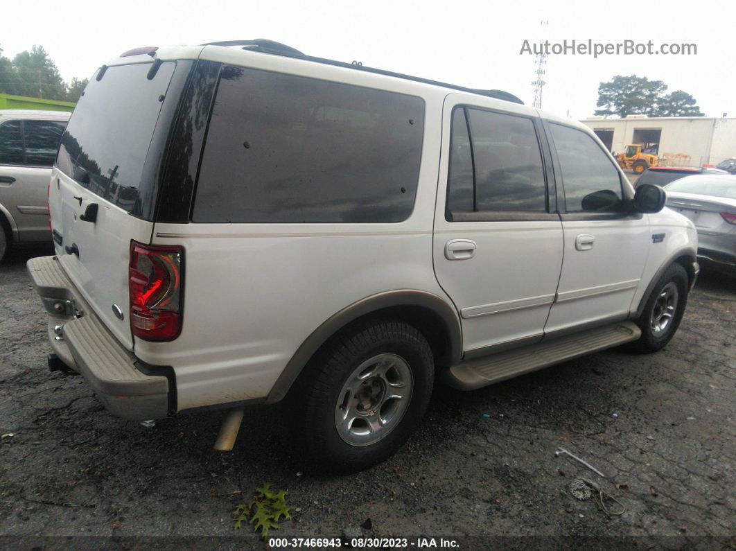 2000 Ford Expedition Eddie Bauer White vin: 1FMRU176XYLA85382