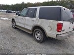 2001 Ford Expedition Eddie Bauer White vin: 1FMRU17L01LA74192