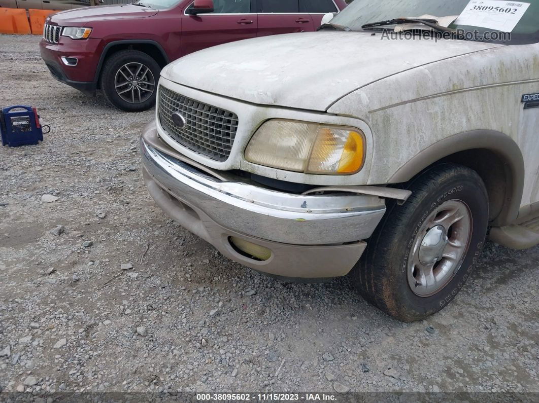 2001 Ford Expedition Eddie Bauer White vin: 1FMRU17L01LA74192