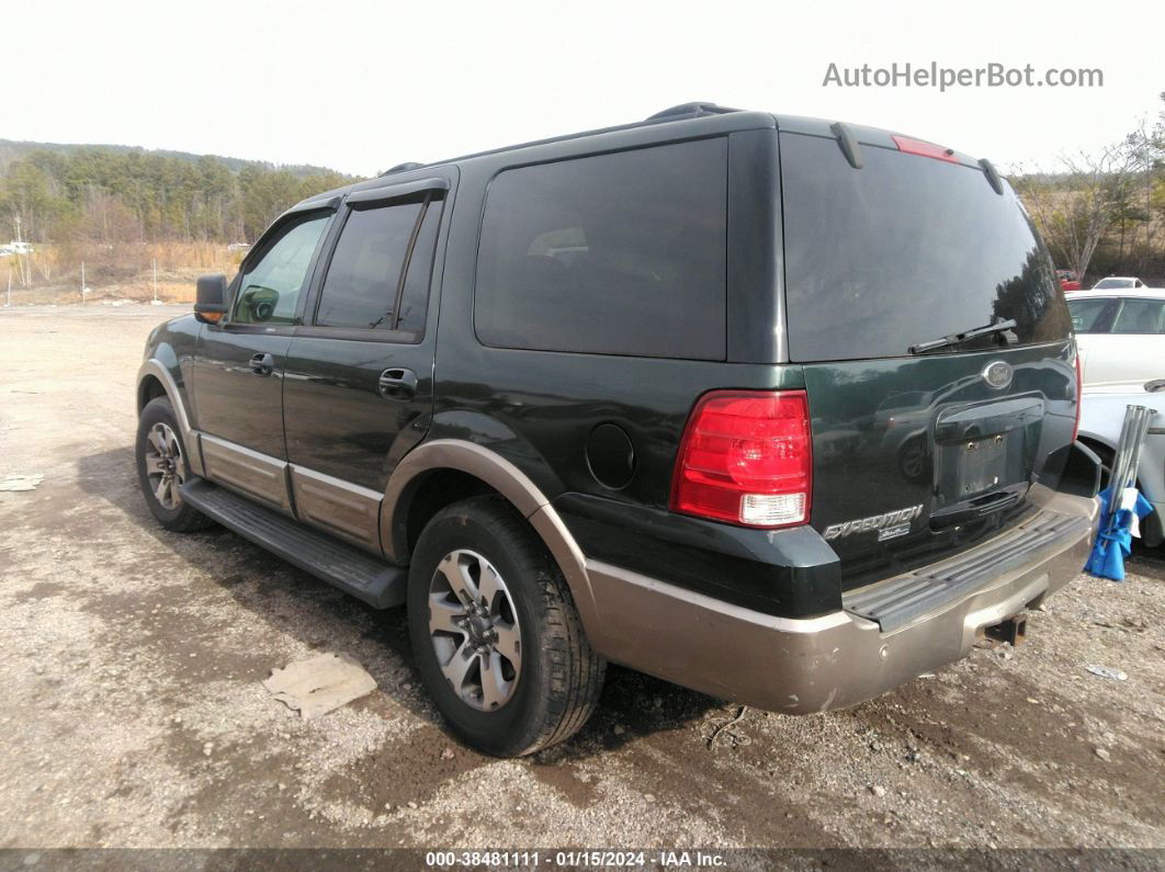 2003 Ford Expedition Eddie Bauer Green vin: 1FMRU17L03LA38666