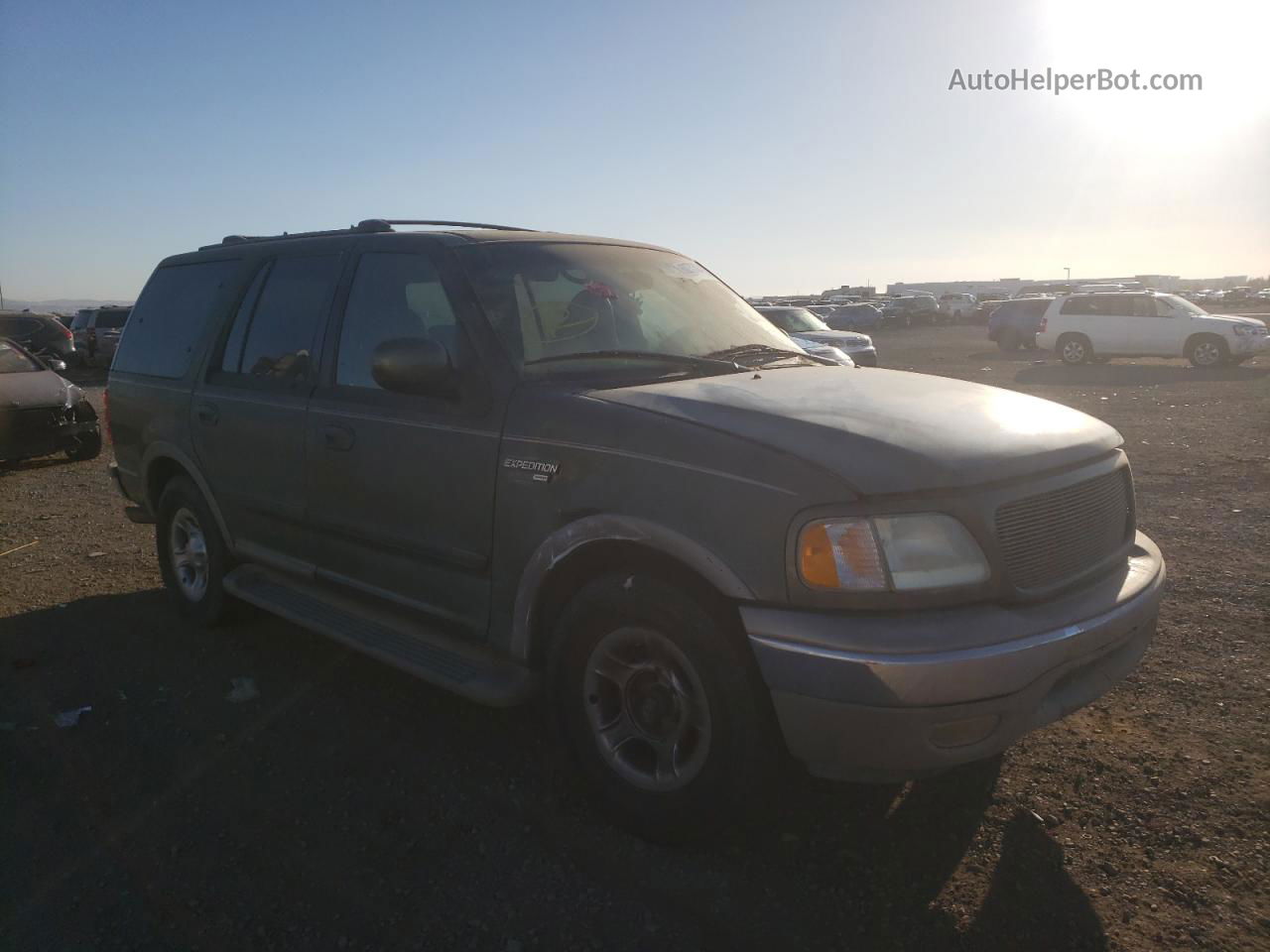 2000 Ford Expedition Eddie Bauer Green vin: 1FMRU17L0YLA43390