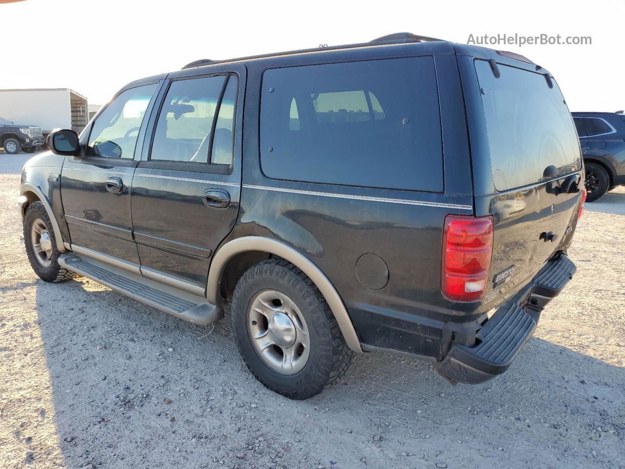 2001 Ford Expedition Eddie Bauer Black vin: 1FMRU17L11LA00683