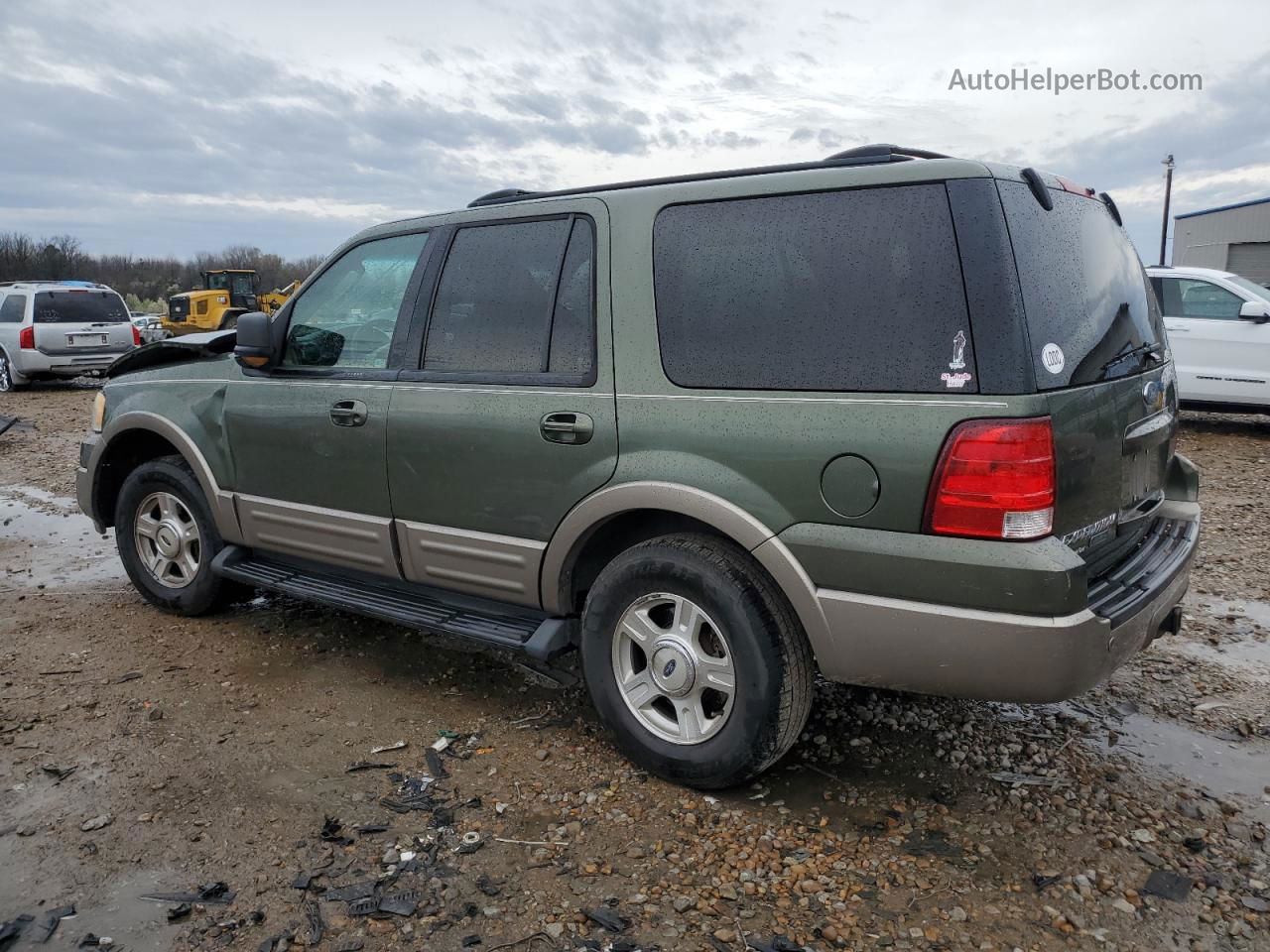 2003 Ford Expedition Eddie Bauer Зеленый vin: 1FMRU17L13LA32343