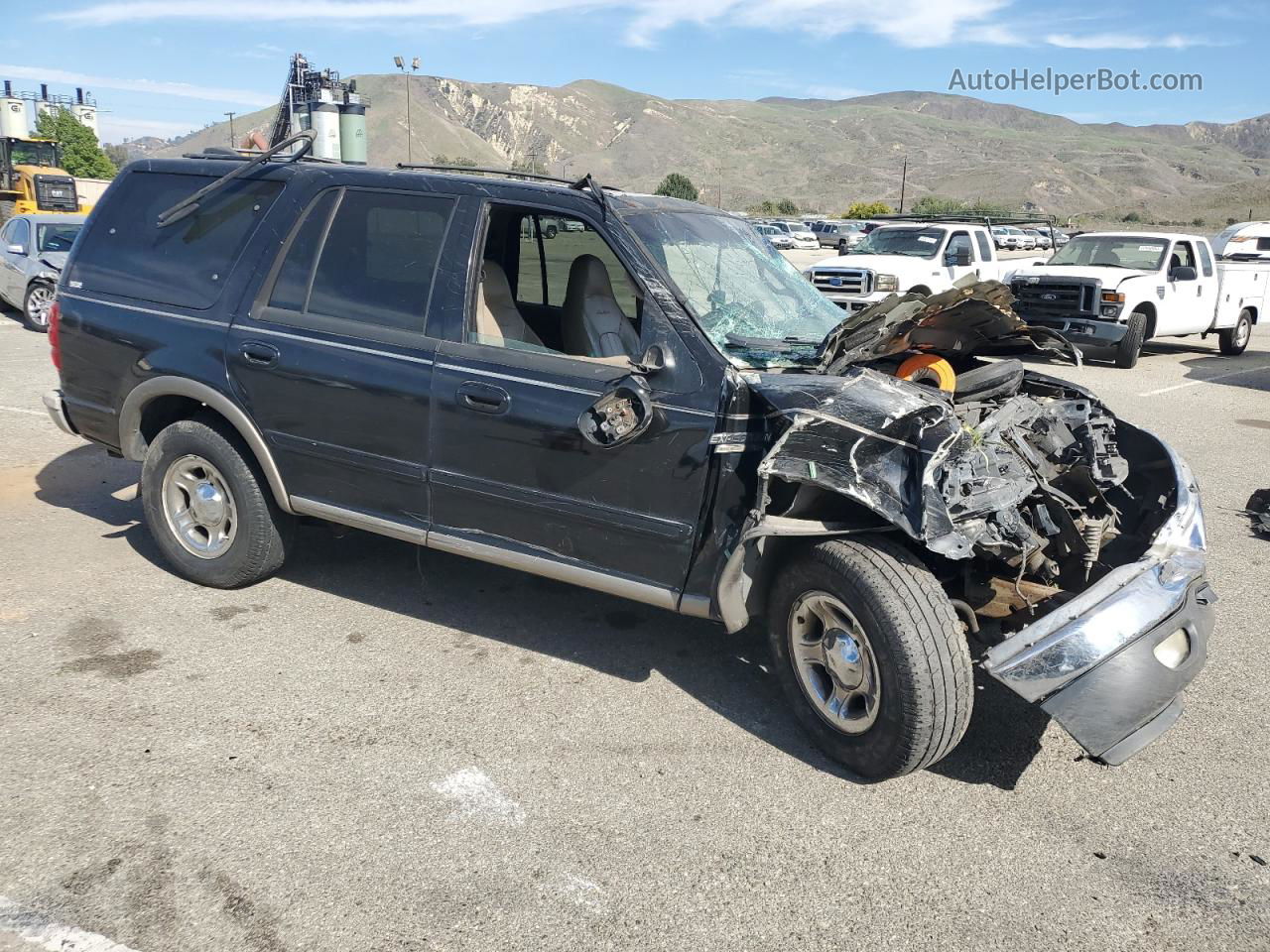 2000 Ford Expedition Eddie Bauer Black vin: 1FMRU17L3YLC02676