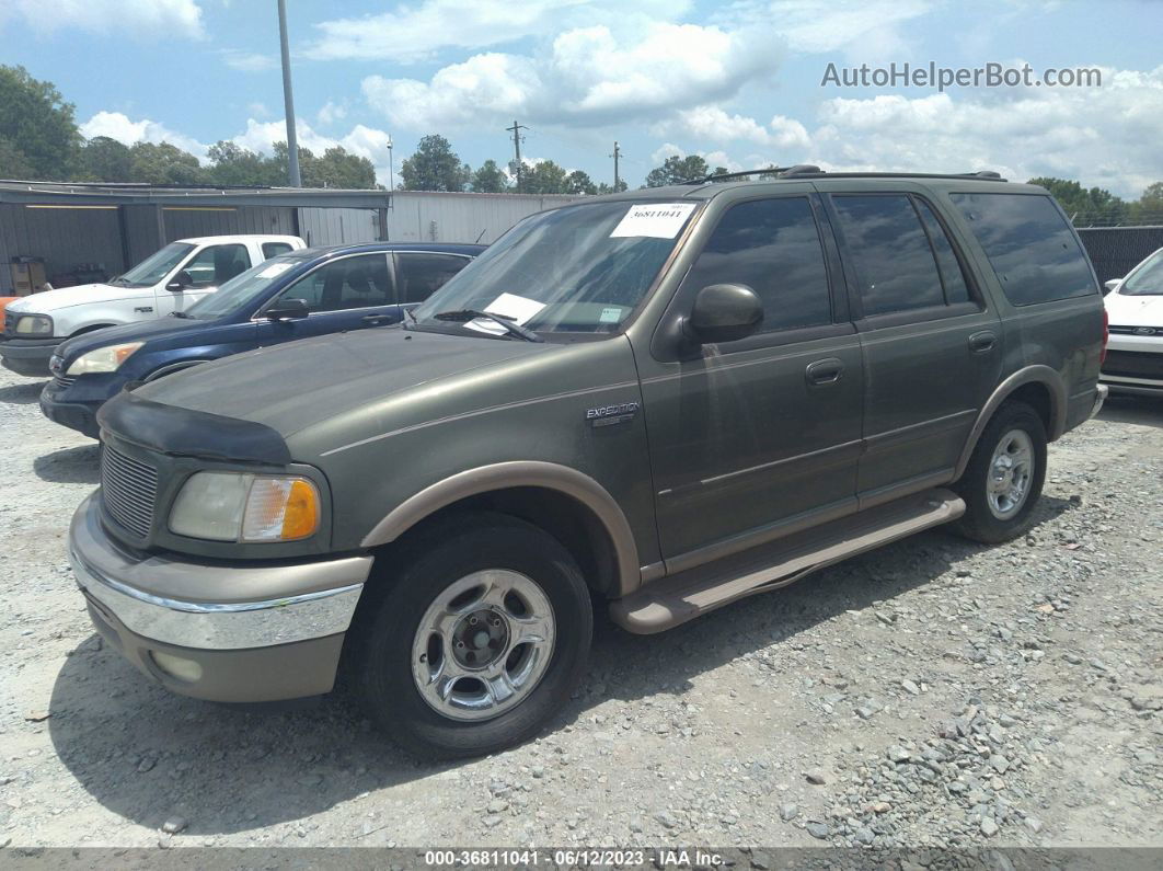 2000 Ford Expedition Eddie Bauer Зеленый vin: 1FMRU17L3YLC20627