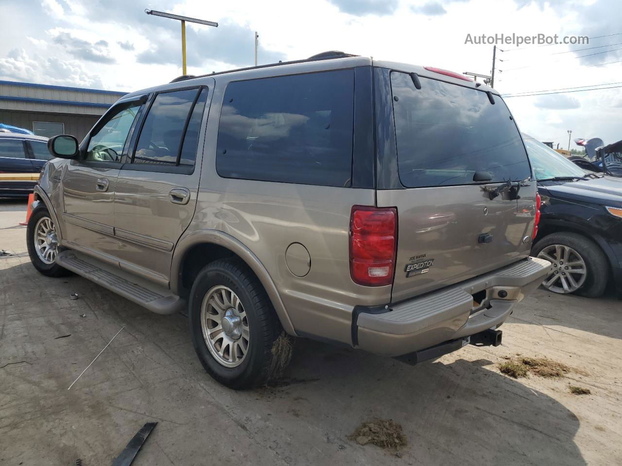 2001 Ford Expedition Eddie Bauer Серебряный vin: 1FMRU17L41LB57236