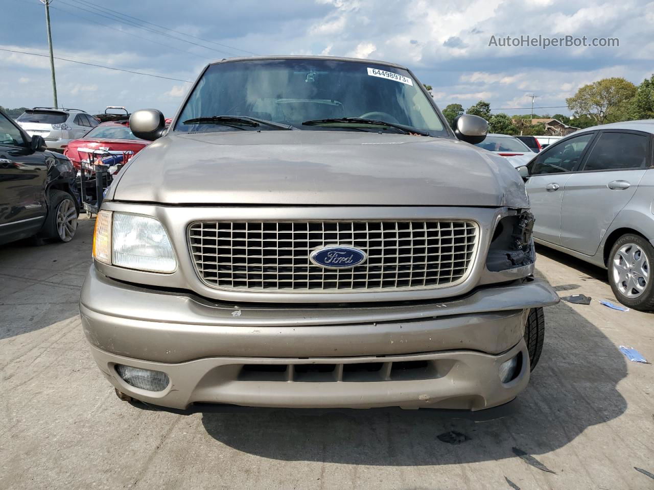 2001 Ford Expedition Eddie Bauer Серебряный vin: 1FMRU17L41LB57236