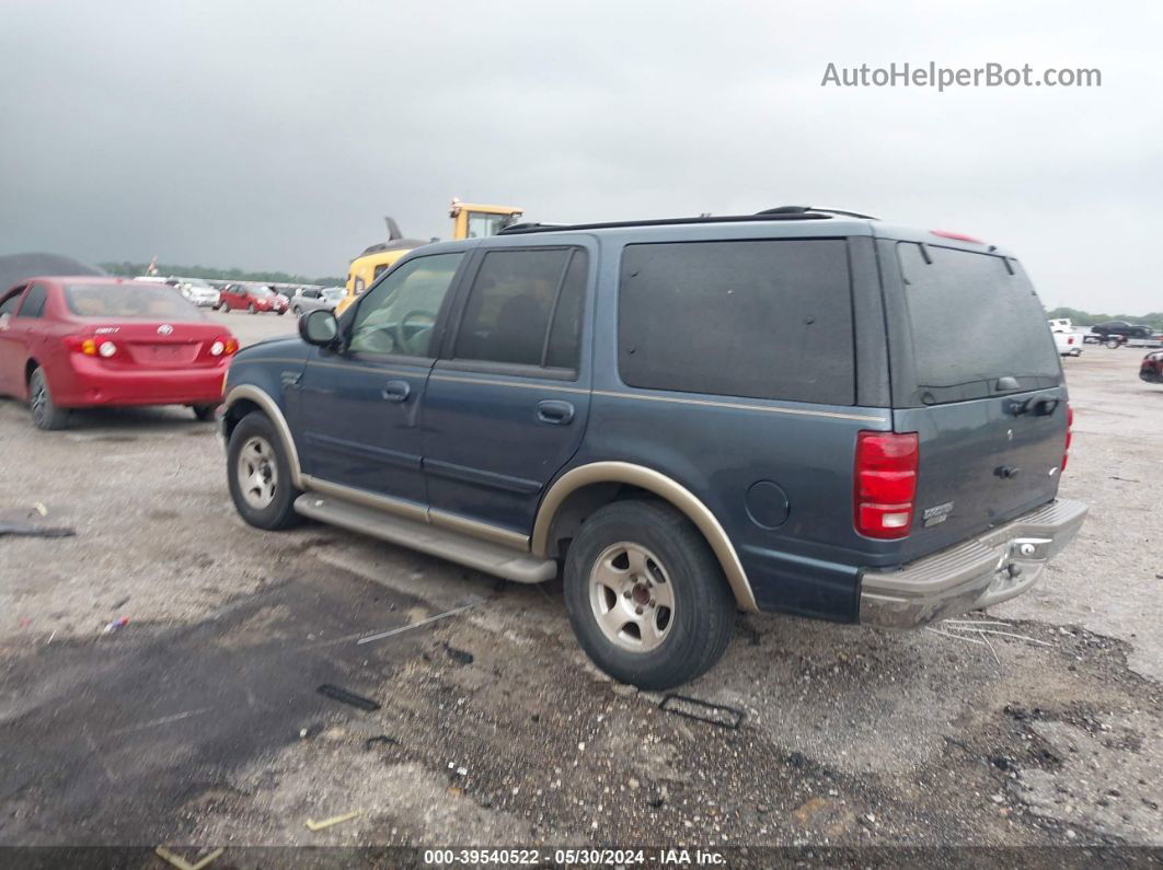 2000 Ford Expedition Eddie Bauer Blue vin: 1FMRU17L4YLA29797