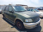 2001 Ford Expedition Eddie Bauer Green vin: 1FMRU17L51LA51409