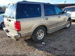 2001 Ford Expedition Eddie Bauer Tan vin: 1FMRU17L61LB66357