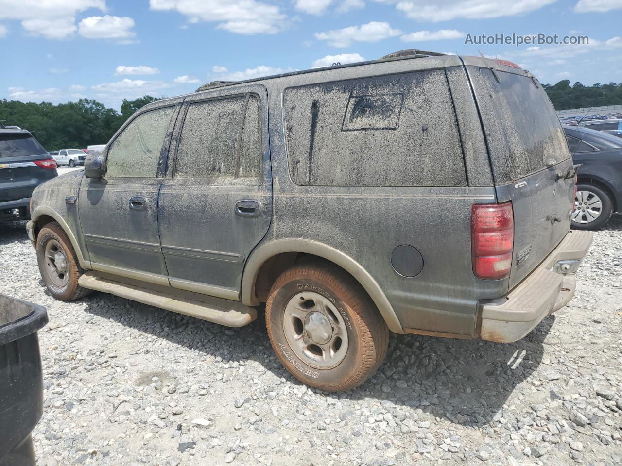 2000 Ford Expedition Eddie Bauer Blue vin: 1FMRU17L6YLA84994