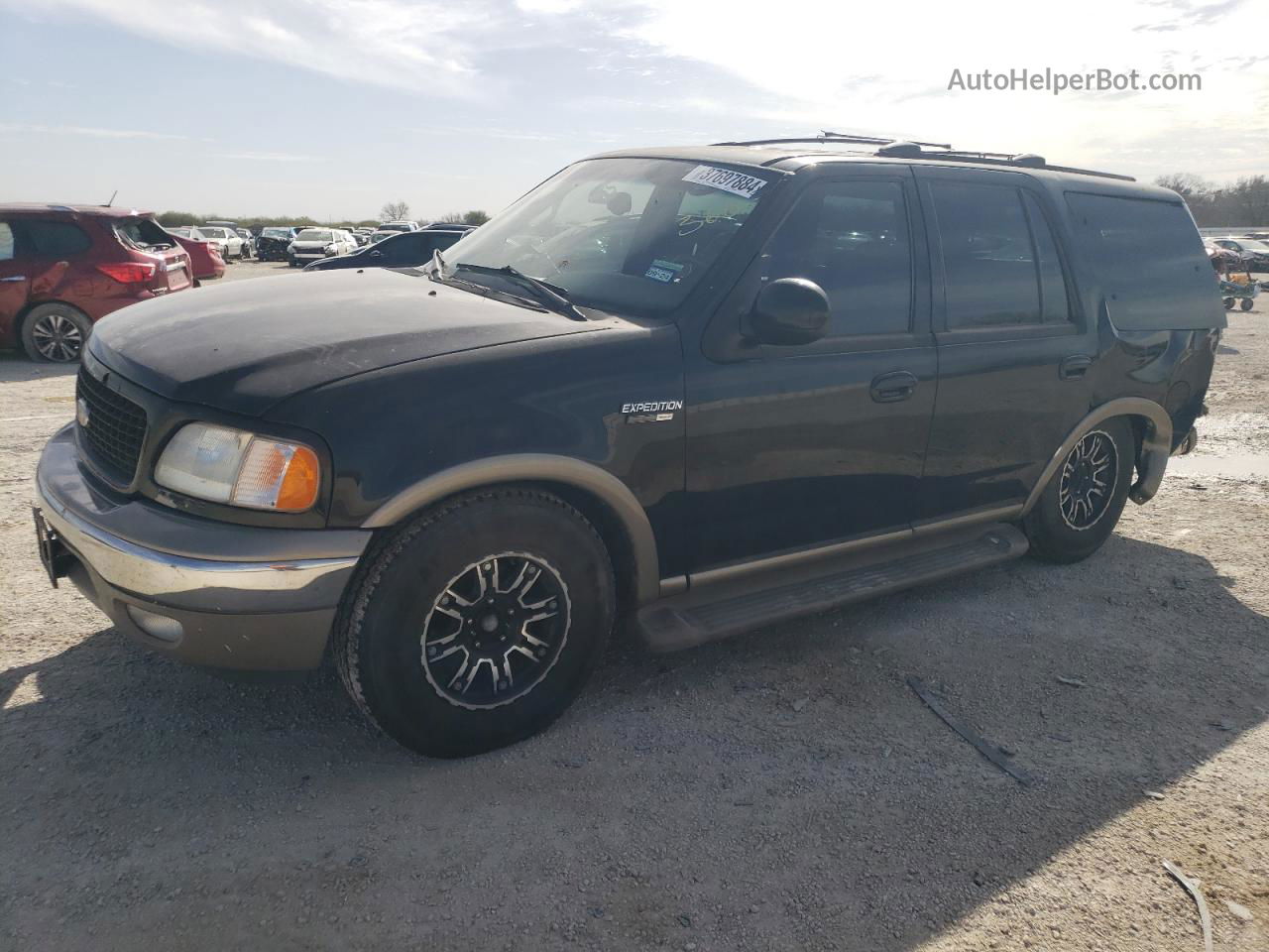 2000 Ford Expedition Eddie Bauer Black vin: 1FMRU17L6YLB66319