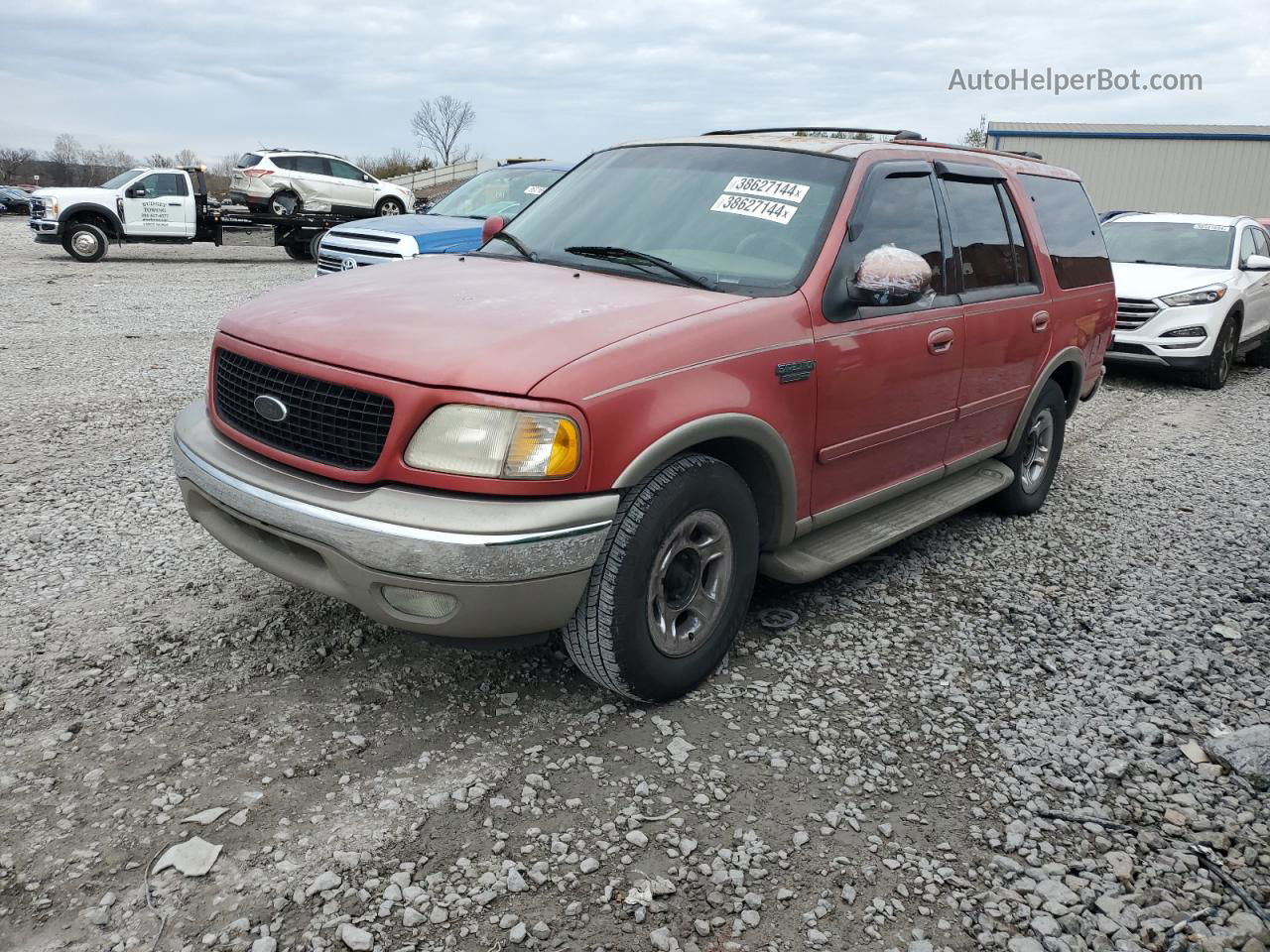 2000 Ford Expedition Eddie Bauer Красный vin: 1FMRU17L7YLA46819