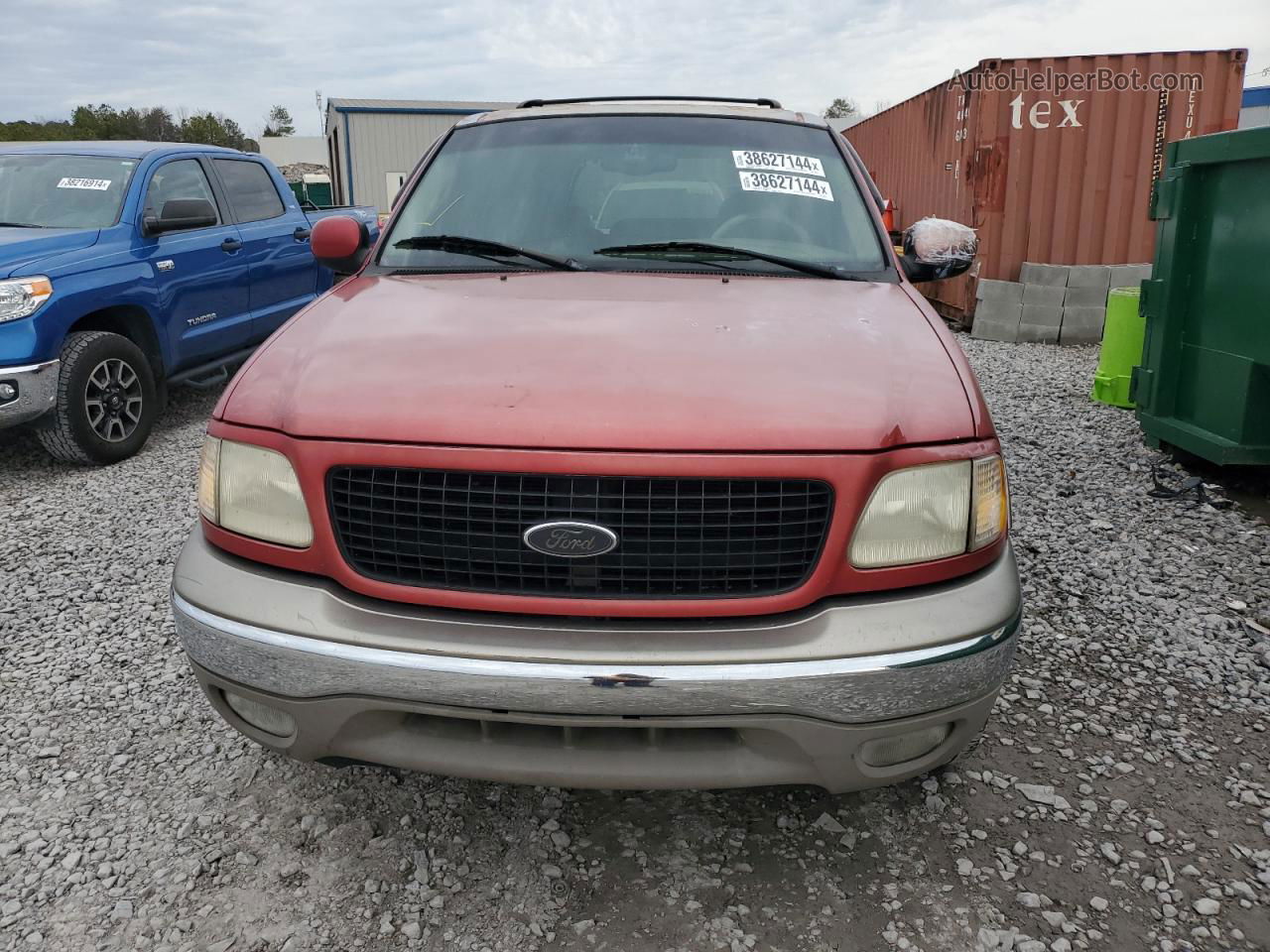 2000 Ford Expedition Eddie Bauer Красный vin: 1FMRU17L7YLA46819