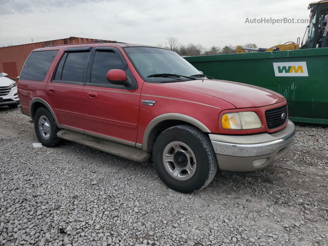 2000 Ford Expedition Eddie Bauer Красный vin: 1FMRU17L7YLA46819