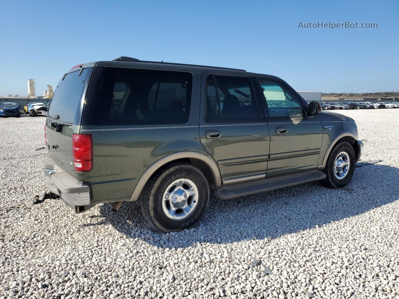 2000 Ford Expedition Eddie Bauer Green vin: 1FMRU17L7YLA93915