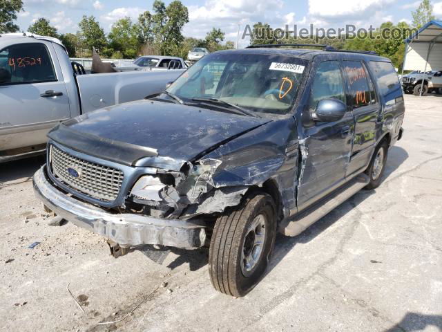 2000 Ford Expedition Eddie Bauer Синий vin: 1FMRU17L8YLB64376