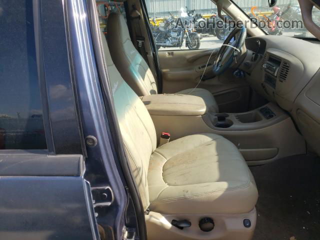 2000 Ford Expedition Eddie Bauer Blue vin: 1FMRU17L8YLB64376