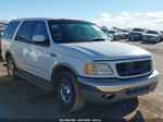 2001 Ford Expedition Eddie Bauer White vin: 1FMRU17L91LA71016