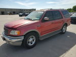 2000 Ford Expedition Eddie Bauer Red vin: 1FMRU17L9YLB96706