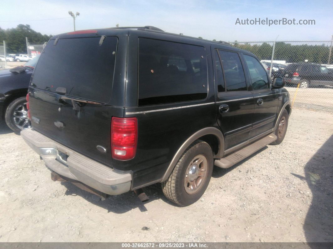 2001 Ford Expedition Eddie Bauer Black vin: 1FMRU17LX1LB33992