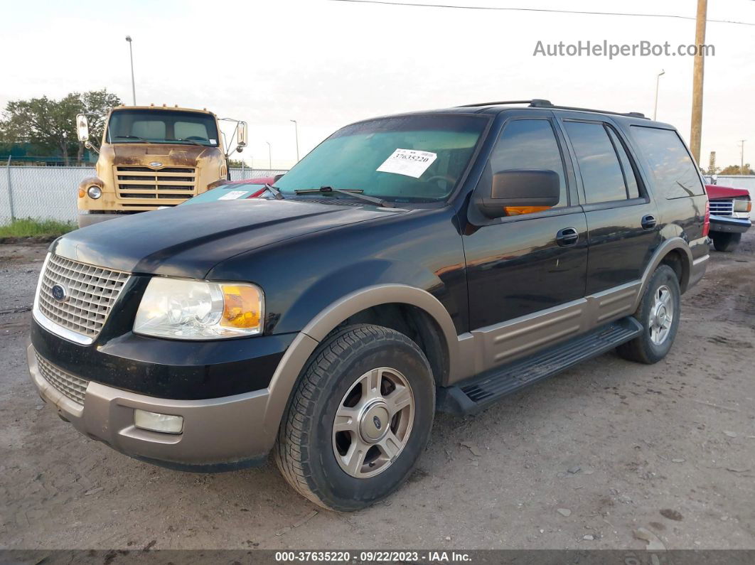 2003 Ford Expedition Eddie Bauer Black vin: 1FMRU17LX3LA34401