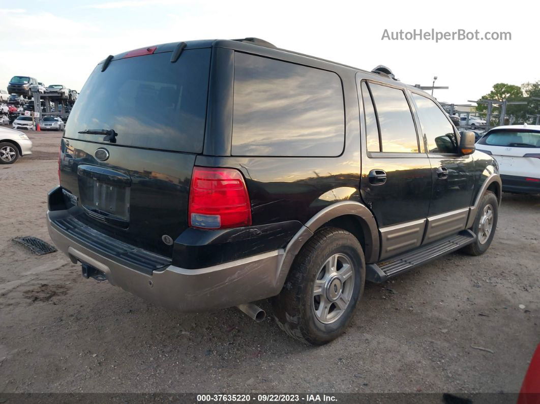 2003 Ford Expedition Eddie Bauer Black vin: 1FMRU17LX3LA34401