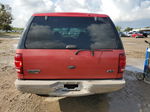 2001 Ford Expedition Eddie Bauer Red vin: 1FMRU17W11LA87527